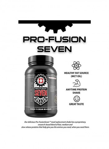 Pro Fusion 7 High Protein Meal Replacement Powder