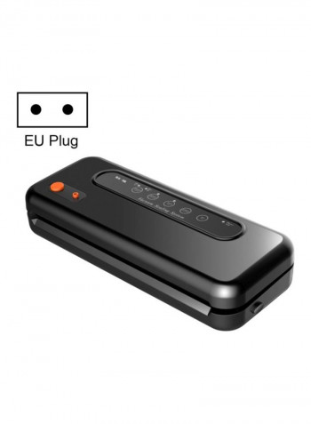 Portable Food Vacuum Sealer Machine Black 40x15x7centimeter