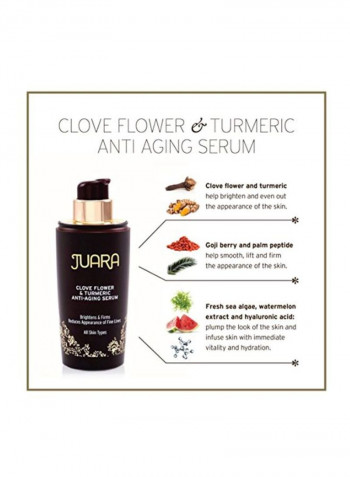 Clove Flower And Turmeric Anti Aging Serum 5ounce