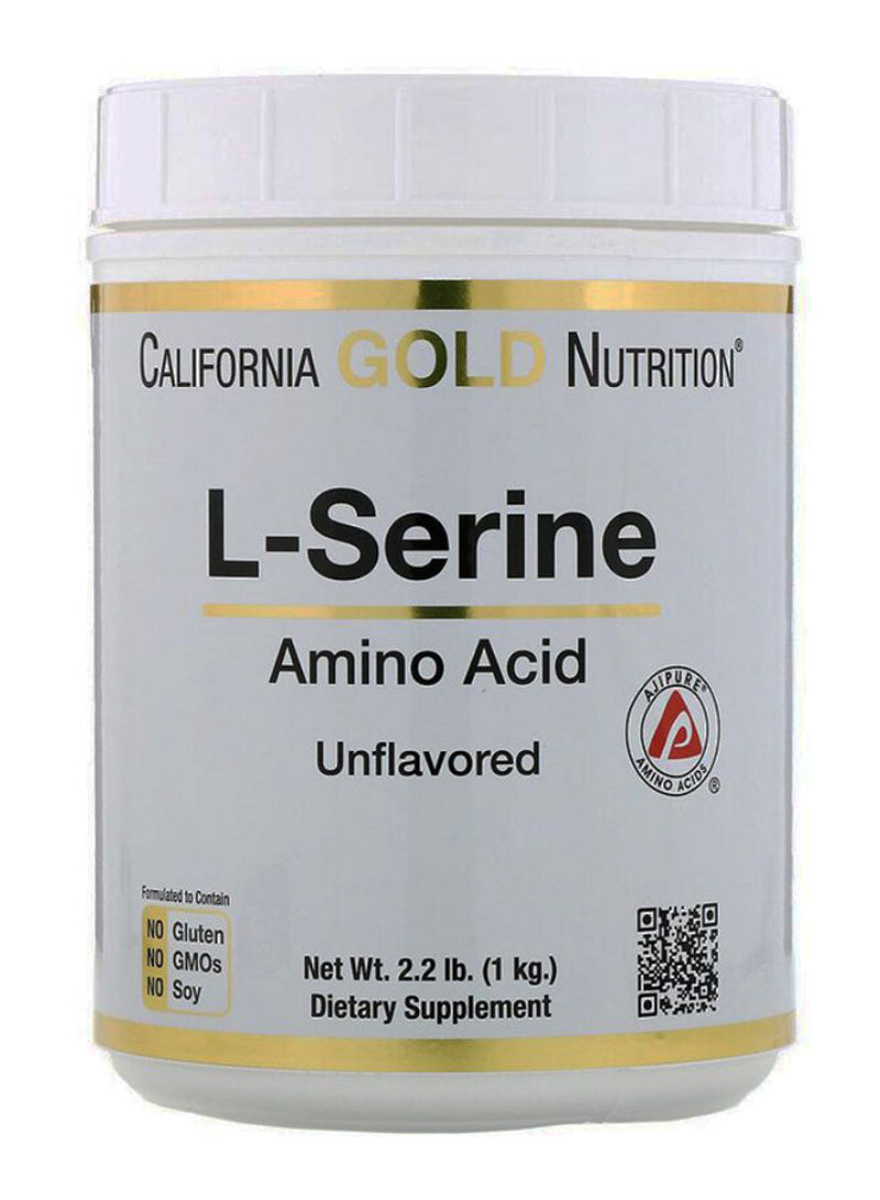 L-Serine Amino Acid Unflavored Powder