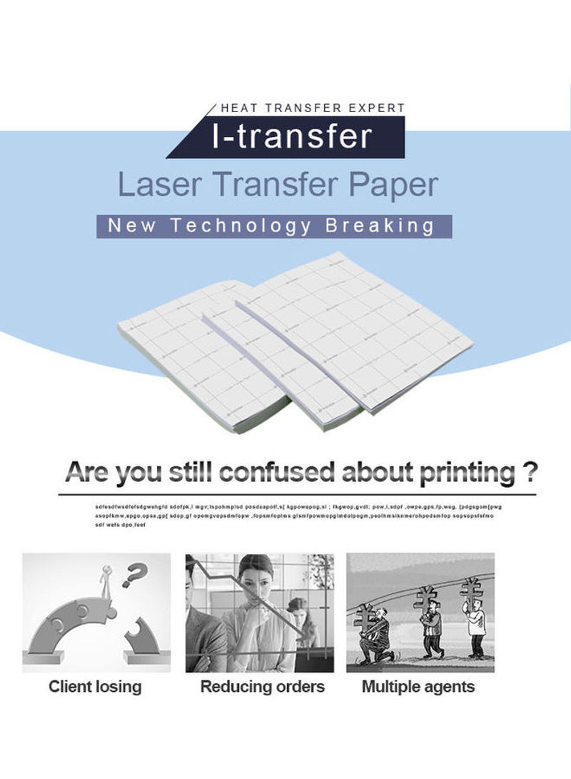 Laser Transfer Paper A4 white