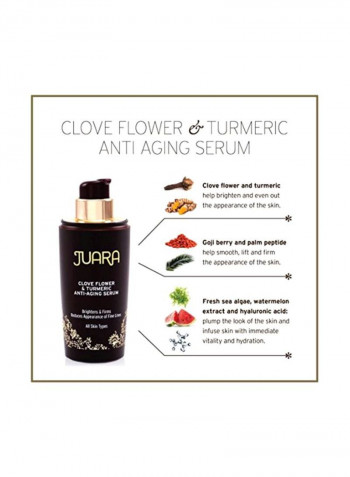 Clove Flower And Turmeric Anti-Aging Serum 1ounce