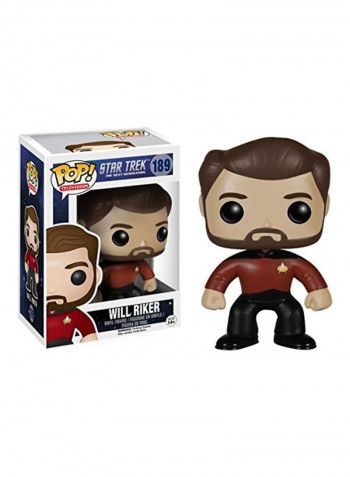 Pop! Star Trek The Next Generation: Will Riker Vinyl Figure 3.75inch