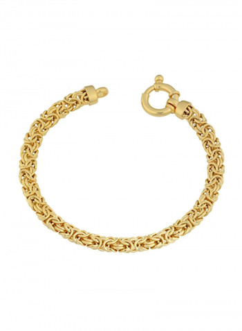 Gold Plated Byzantine Bracelet