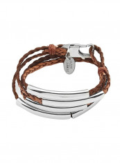Silver Plated Leather Wrap Bracelet reviews Silver Plated Leather Wrap Bracelet