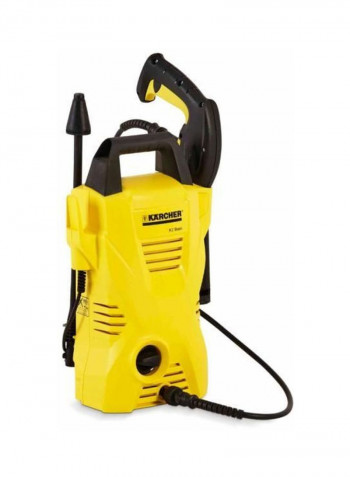 High Pressure Cleaning Washer Yellow/Black/White 176x280x443millimeter