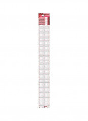 The Cutting Edge Frosted Ruler White/Pink 0.2 x 4.5 x 37inch reviews The Cutting Edge Frosted Ruler White/Pink 0.2 x 4.5 x 37inch