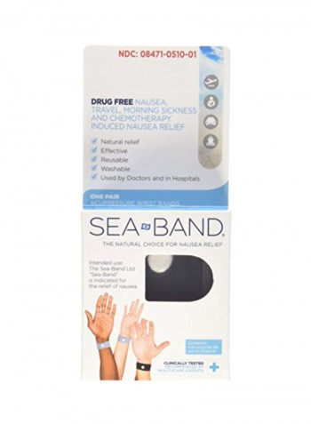 4-Piece Acupressure Wrist Band