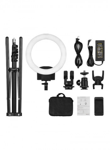 Professional LED Ring Light for Photography Black