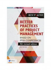 Better Practices of Project Management Based on Ipma Competences Hardcover 4