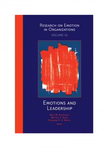 Emotions And Leadership - Volume 15 Hardcover