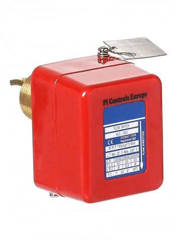 Weatherproof Flow Switch Red 100inch