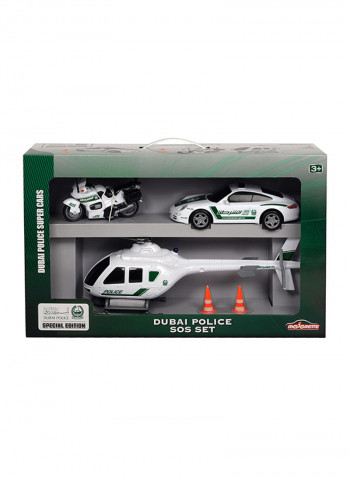 Majorette - DXB Police S.O.S. Set 33.8cm