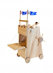 Medieval Siege Tower With Catapult Kit PFD-21