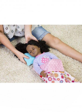 Sleepover Set with Sleeping Bag For Dolls