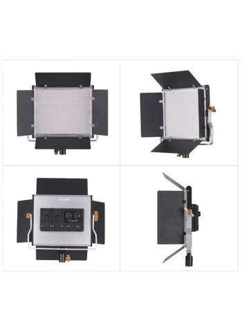 Professional LED Video Light Kit Multicolour