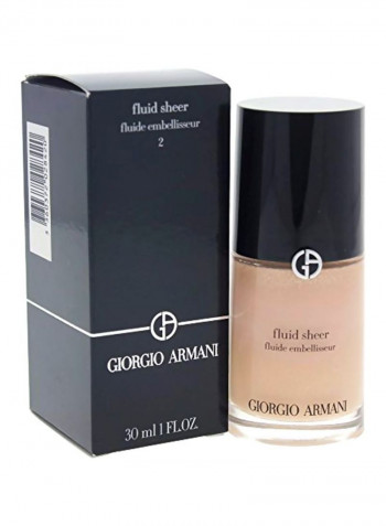 Armani Fluid Sheer 2 Shimmering Beige