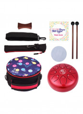 8-Notes Steel Tongue Drum Set