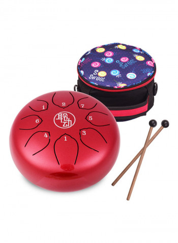 8-Notes Steel Tongue Drum Set