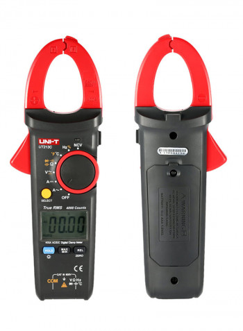 Digital Clamp Meter Black/Red 22x3x7centimeter