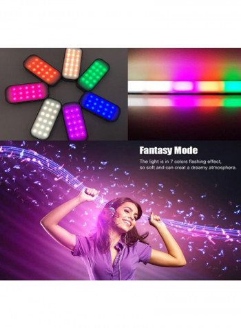 RGB LED Video Light White