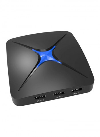 T96N+ Android TV Box V4827 Black
