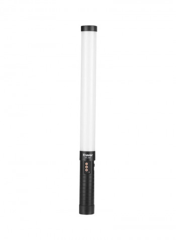 Portable Handheld LED Tube Light 56x4.5centimeter Black/White