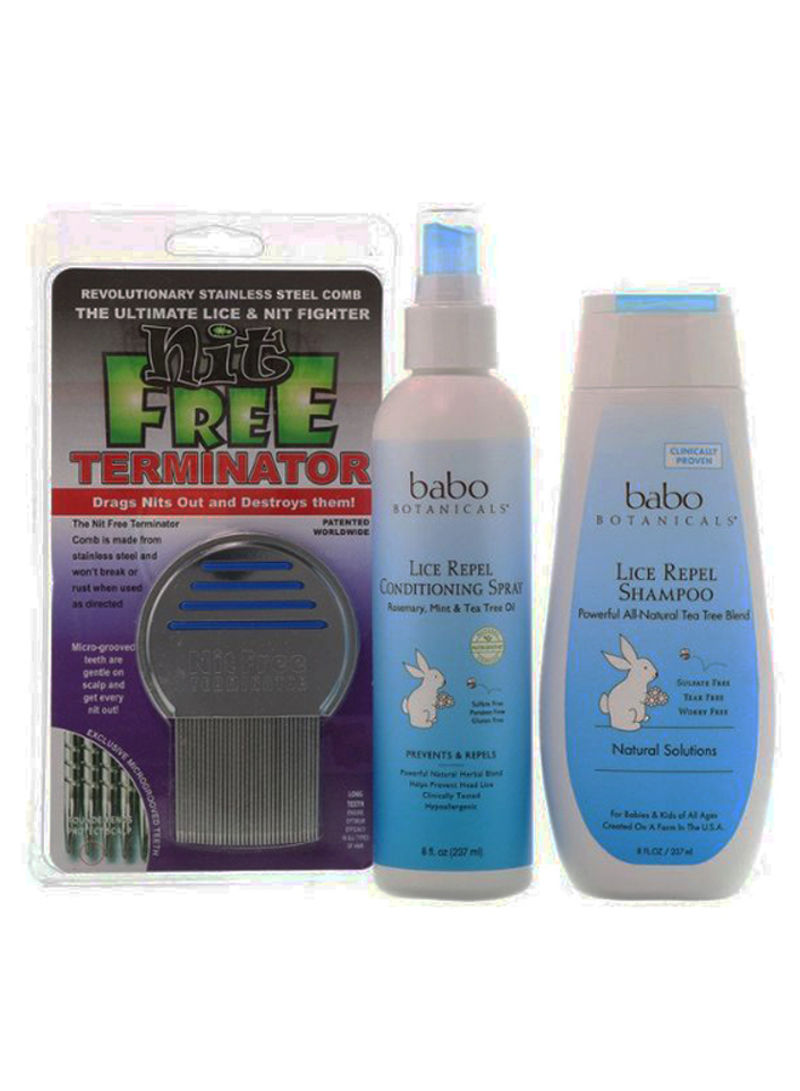 3-Piece Lice Prevention Essentials Gift Set