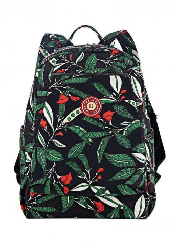 Floral Print Diaper Bag