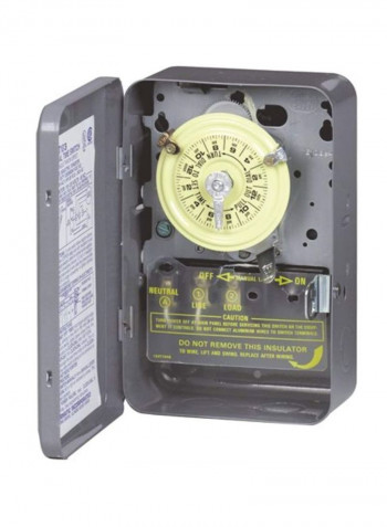 Kitchen Timer Switch Grey/Yellow