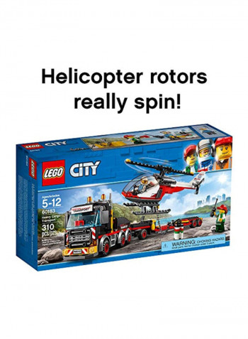 310-Piece City Transport Toy Building Kit 60183