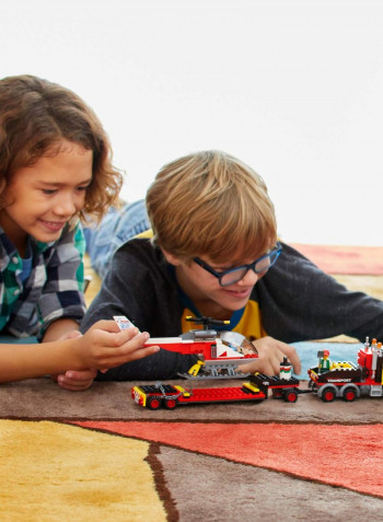 310-Piece City Transport Toy Building Kit 60183