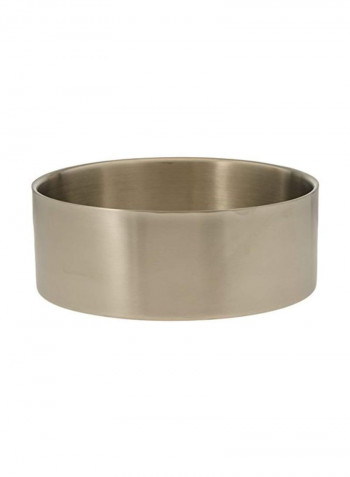 Stainless Steel Bowl Silver 14X14inch
