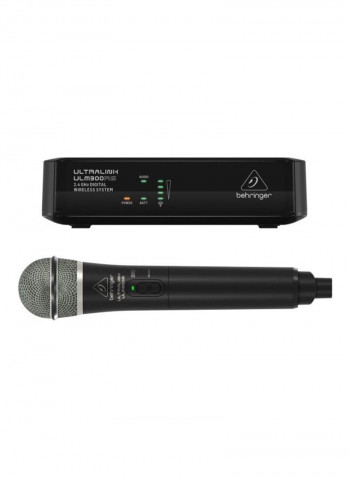 Digital Wireless System With Handheld Microphone And Receiver ULM300MIC Black/Silver