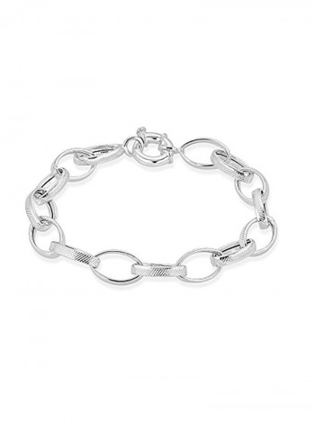 Rolo  Sterling Silver Bracelet