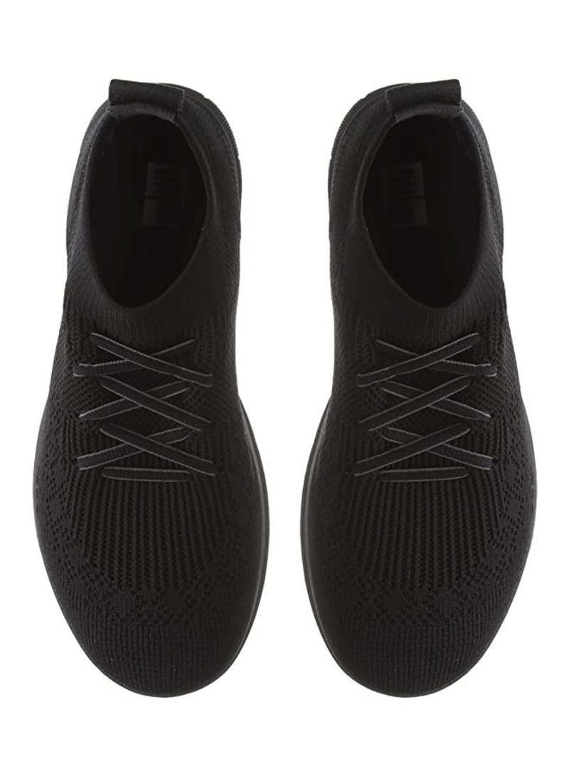 Uberknit Slip-on High Top Sneakers All Black