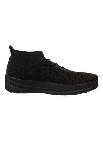 Uberknit Slip-on High Top Sneakers All Black