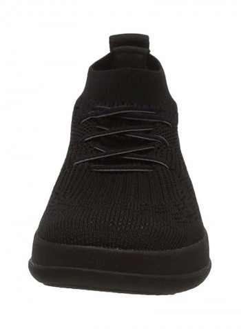 Uberknit Slip-on High Top Sneakers All Black