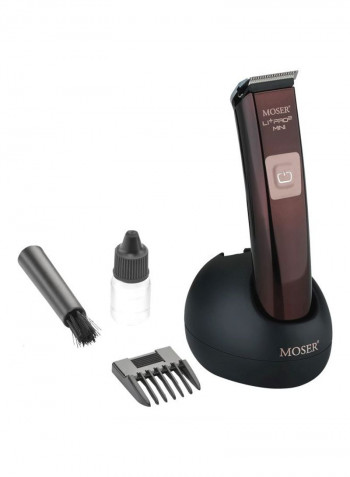 Li+pro2 Mini Professional Cordless Hair Trimmer Brown/Silver