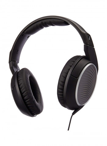 Over-Ear  Headphones With Inline Mic Black