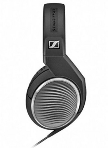 Over-Ear  Headphones With Inline Mic Black