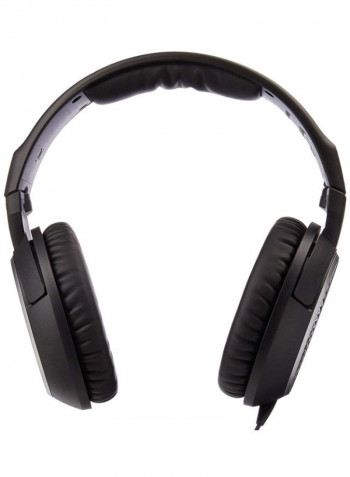 Over-Ear  Headphones With Inline Mic Black