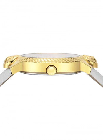 Women's Leather Analog Wrist Watch V WVSPLK0219