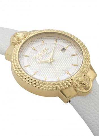 Women's Leather Analog Wrist Watch V WVSPLK0219