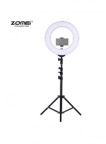Dimmable Ring Video Light LED 14inch Black