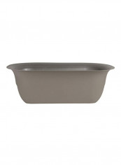 Modica Deck Rail Planter Peppercorn 24inch reviews Modica Deck Rail Planter Peppercorn 24inch