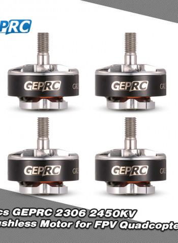 4 Piece GR2306 2450KV Brushless Motor For FPV Racing Quadcopter QAV210 250 Drone 11.5cm