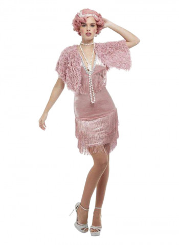 Deluxe 20s Vintage Flapper Costume S