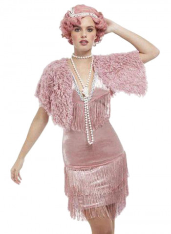 Deluxe 20s Vintage Flapper Costume S