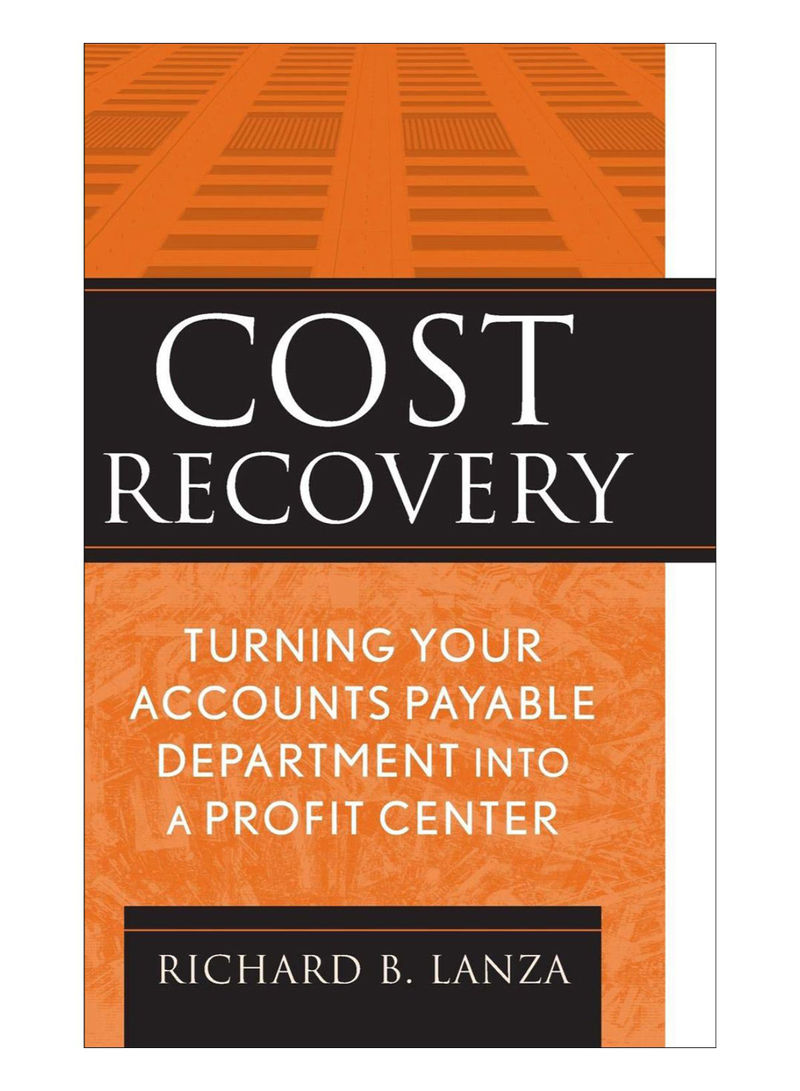 Cost Recovery Hardcover
